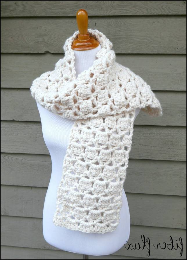 Bulky Yarn Crochet Shawl